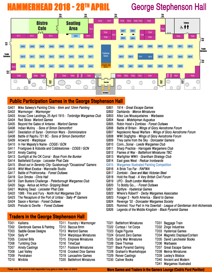 Hammerhead 2018 GSH Floor Plan